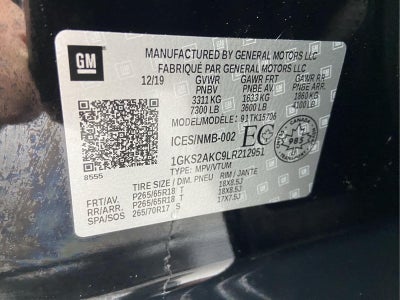 2020 GMC Yukon SLE