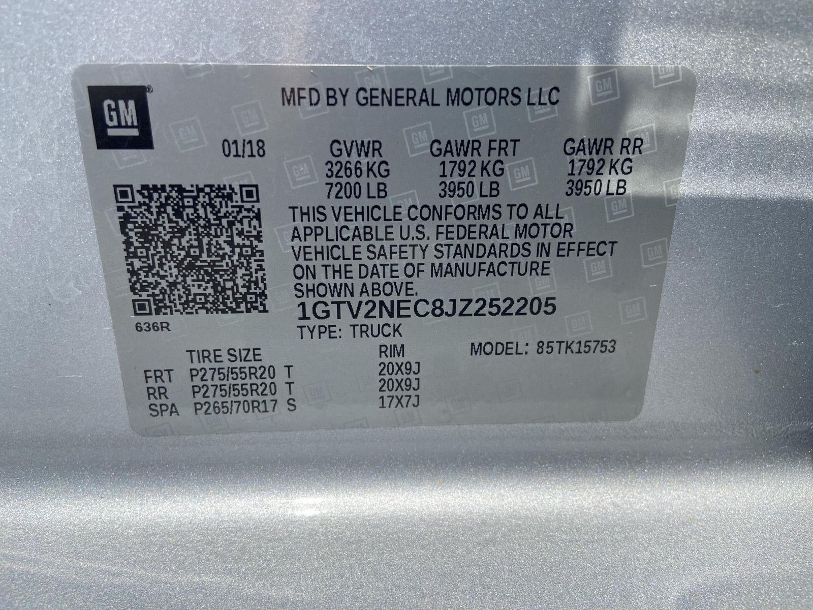 2018 GMC Sierra 1500 SLT