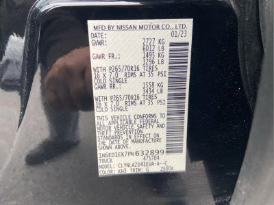 2023 Nissan Frontier S