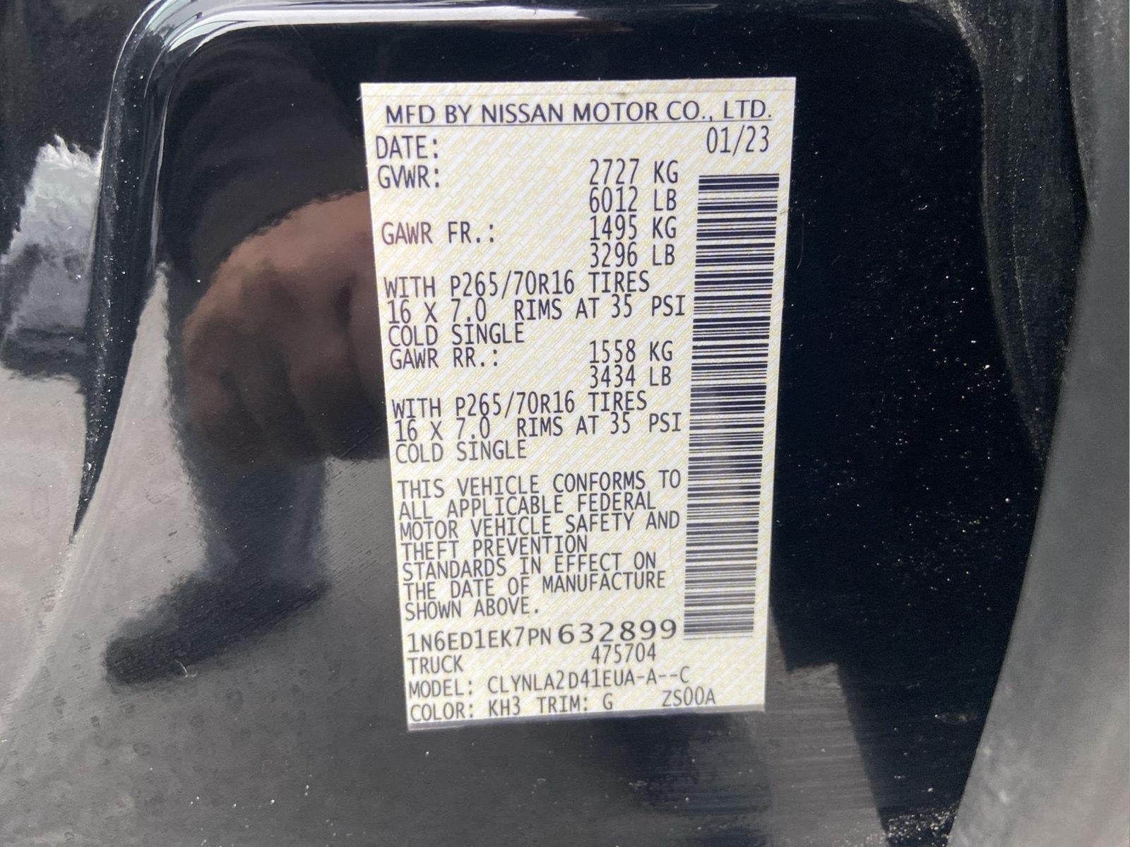 2023 Nissan Frontier S