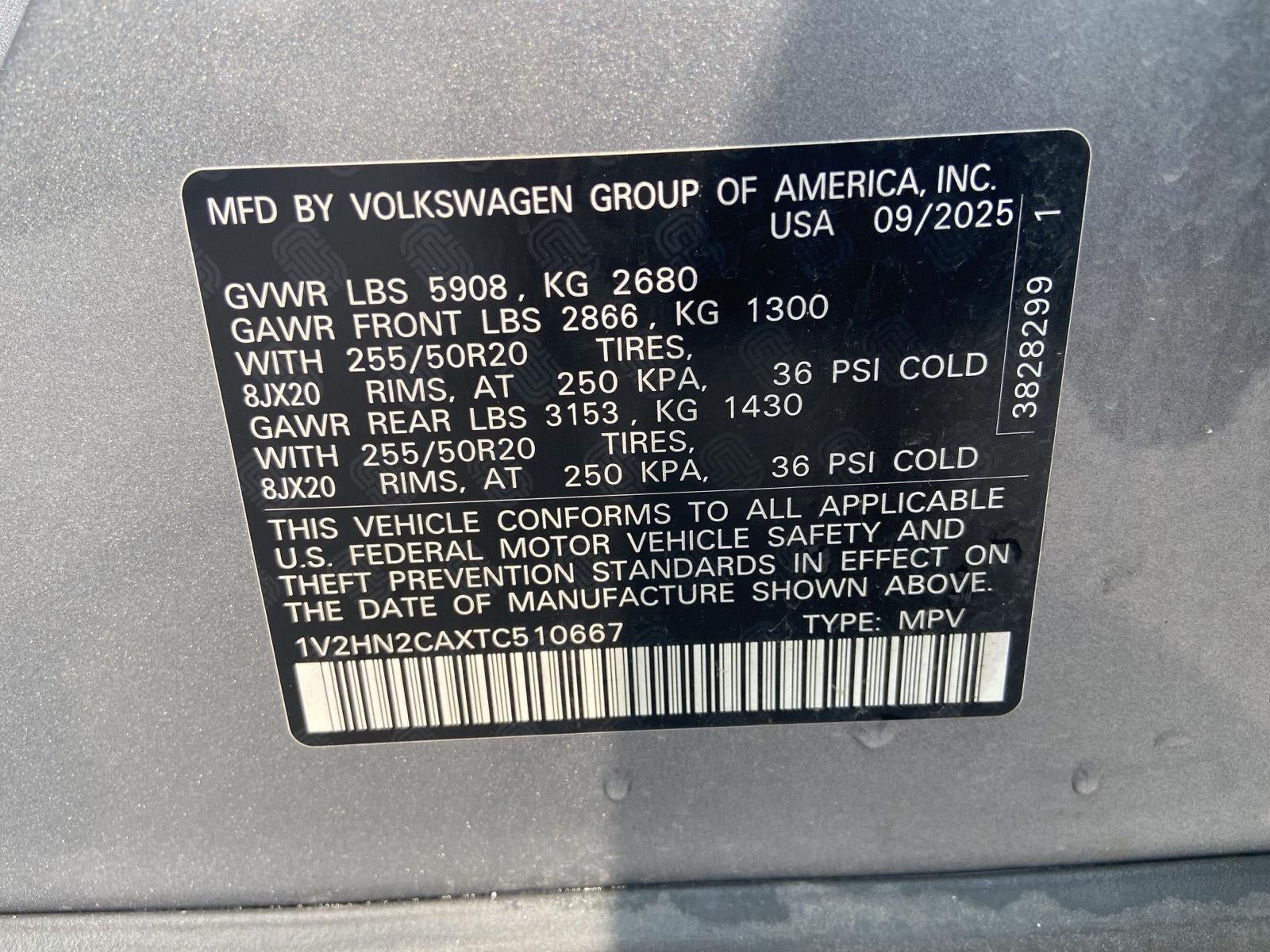 2026 Volkswagen Atlas 2.0T SE w/Technology