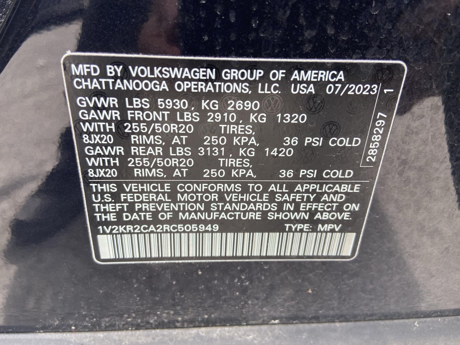 2024 Volkswagen Atlas 2.0T SE w/Technology