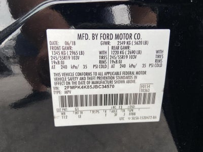 2018 Ford Edge Titanium AWD