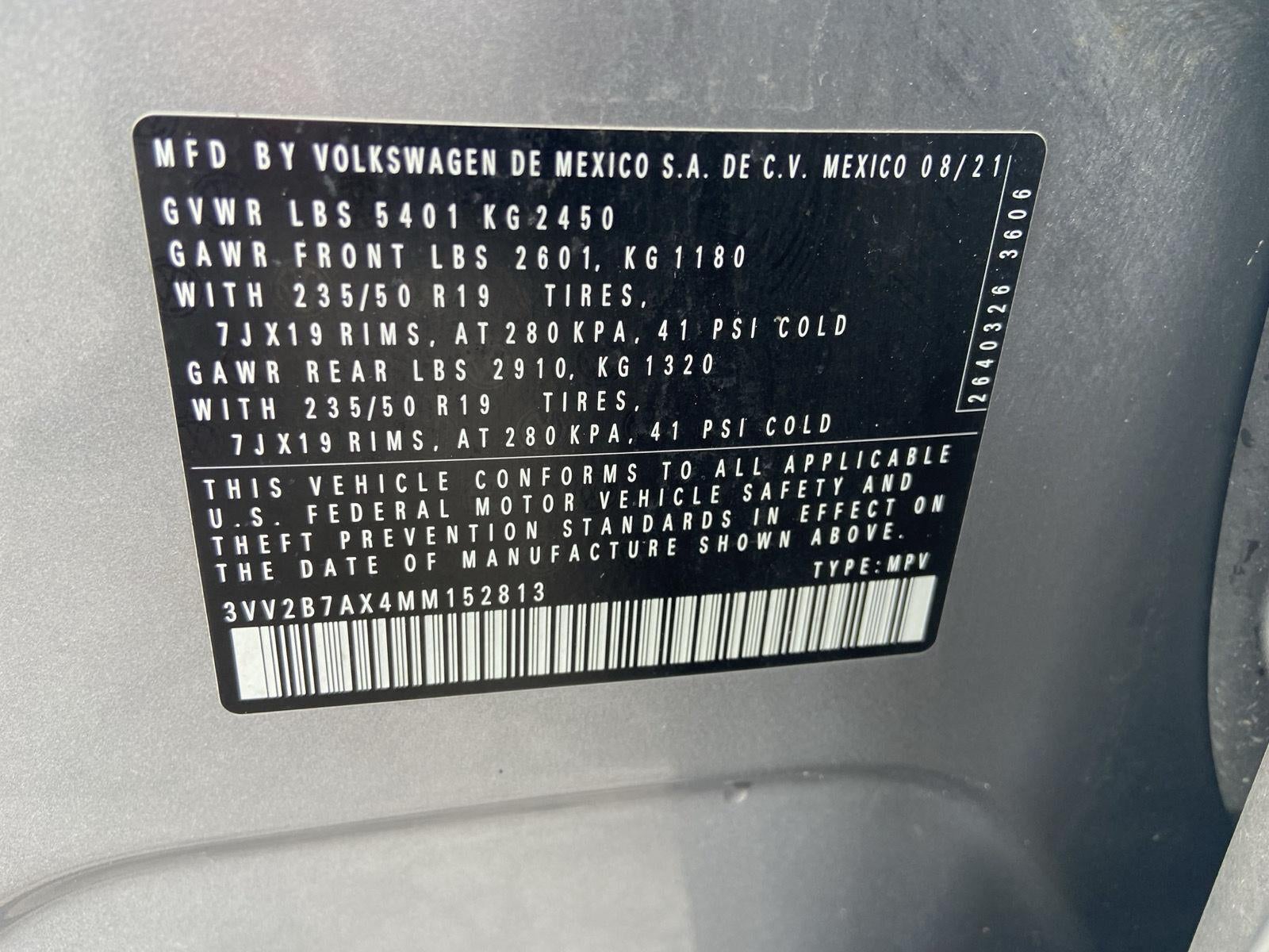 2021 Volkswagen Tiguan SE