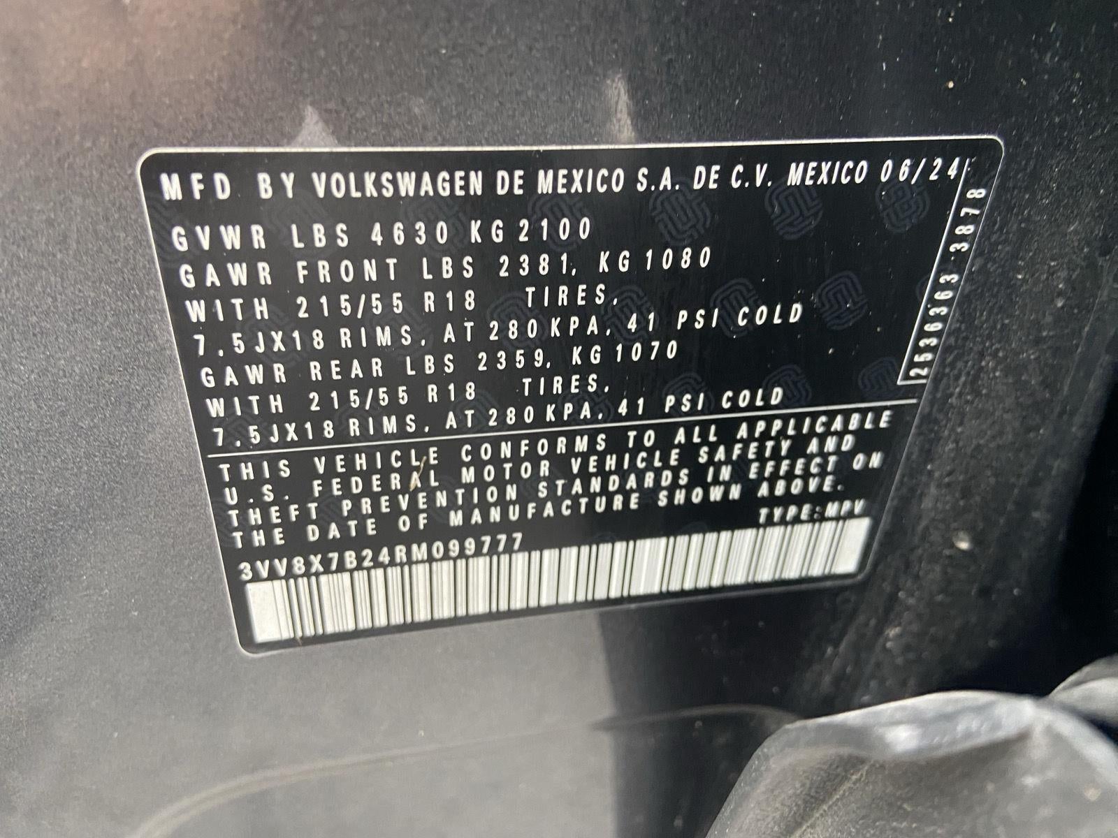 2024 Volkswagen Taos S