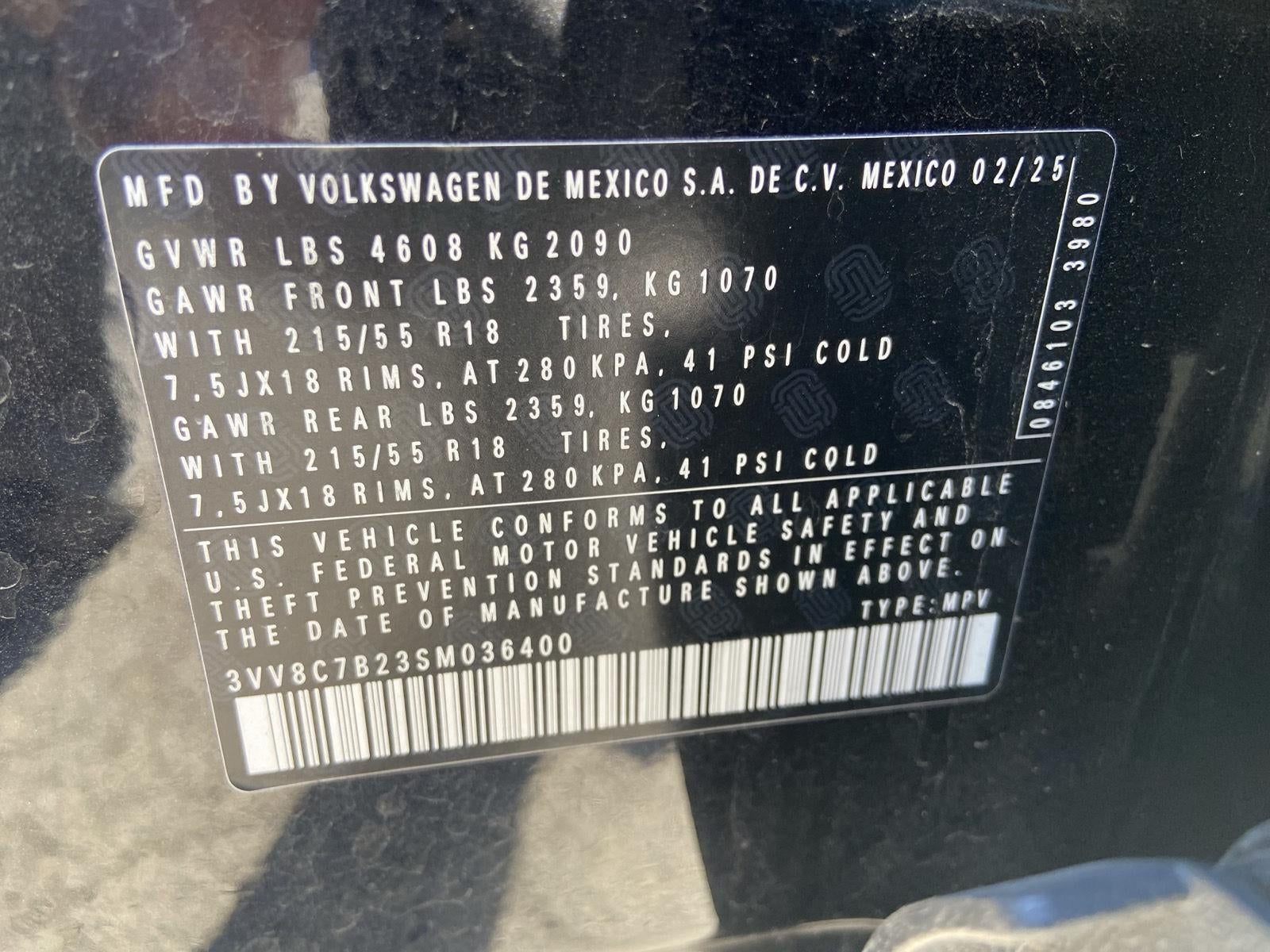 2023 Volkswagen Taos S