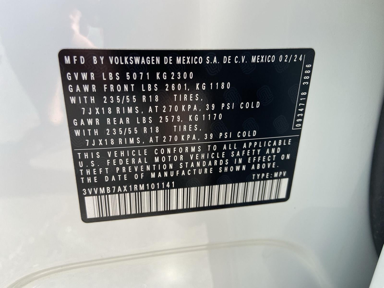 2024 Volkswagen Tiguan SE