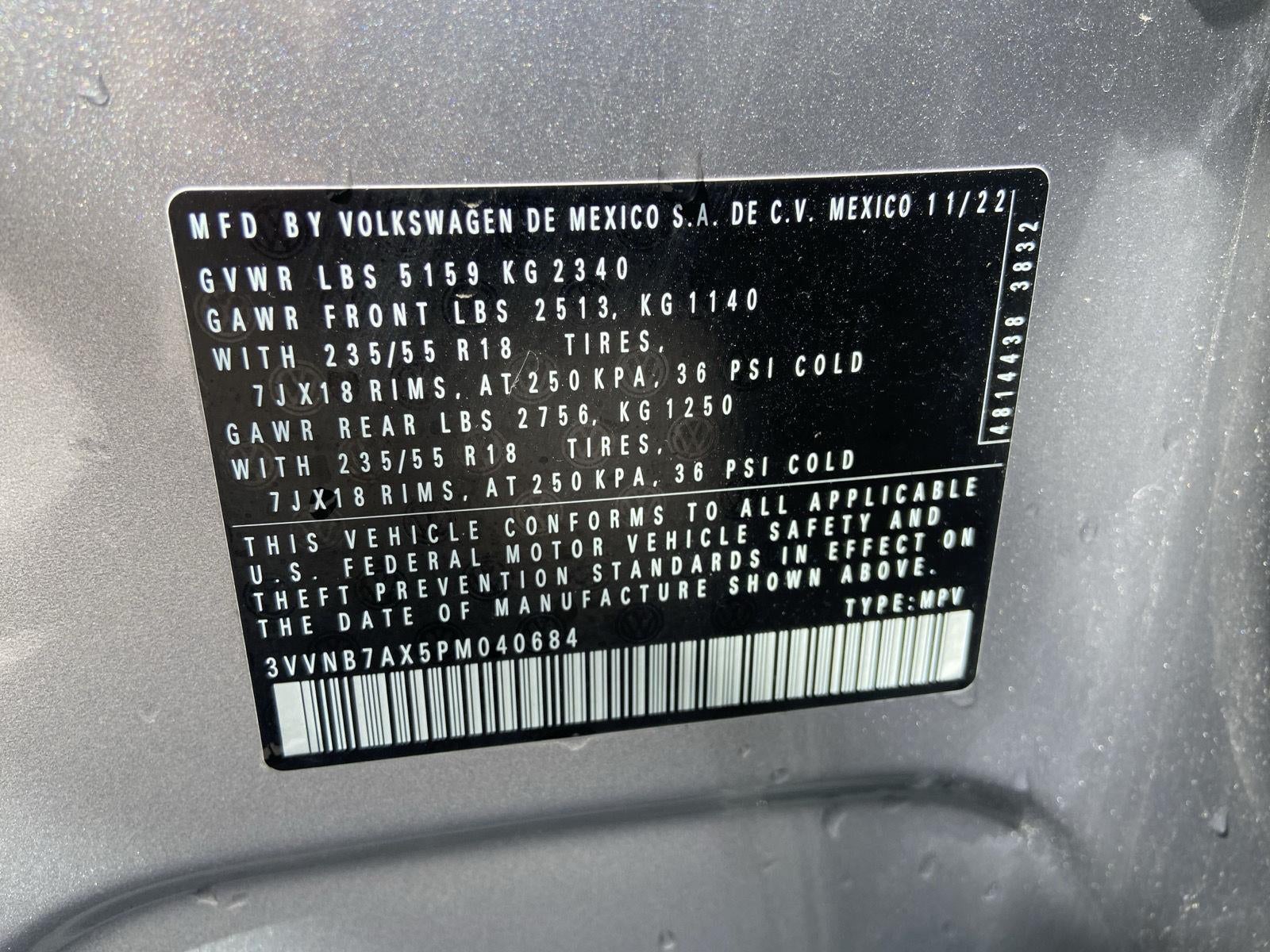 2023 Volkswagen Tiguan SE