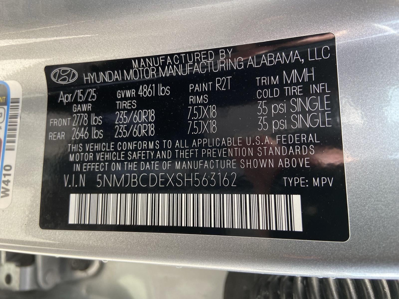 2025 Hyundai TUCSON SEL