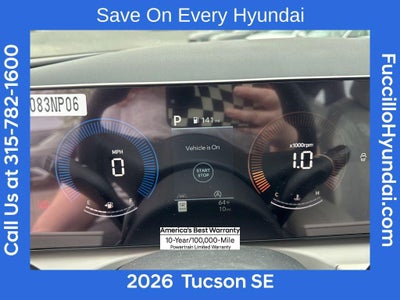 2026 Hyundai TUCSON SE AWD