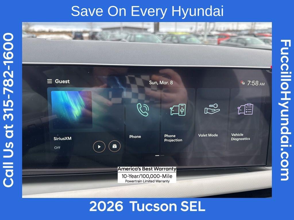 2026 Hyundai TUCSON SEL AWD