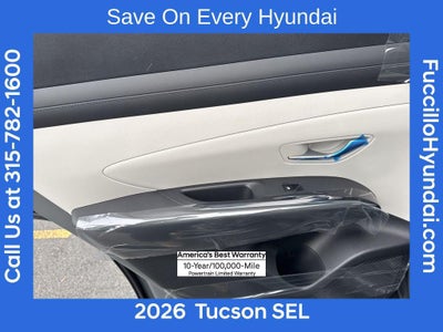 2026 Hyundai TUCSON SEL AWD