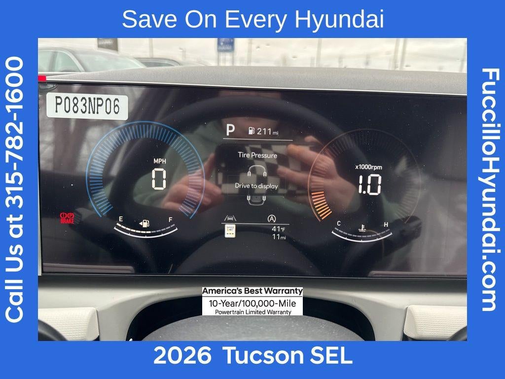 2026 Hyundai TUCSON SEL AWD
