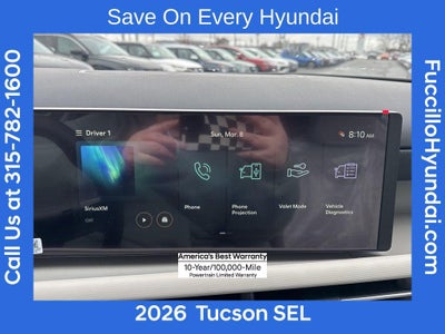 2026 Hyundai TUCSON SEL AWD