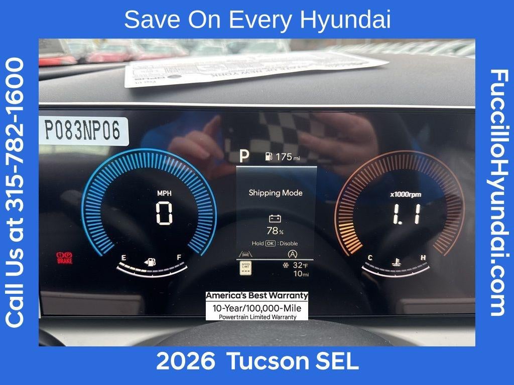 2026 Hyundai TUCSON SEL AWD