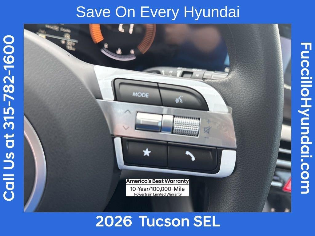 2026 Hyundai TUCSON SEL AWD
