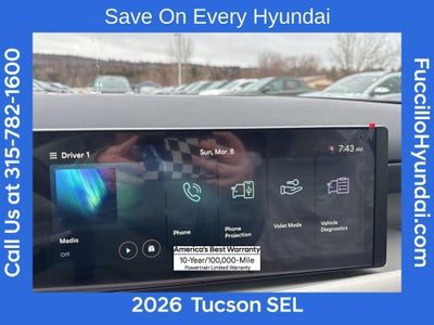2026 Hyundai TUCSON SEL AWD