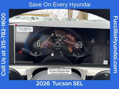 2026 Hyundai TUCSON SEL AWD