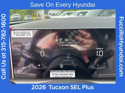2026 Hyundai TUCSON SEL Plus AWD