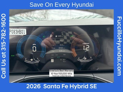 2026 Hyundai SANTA FE HYBRID SE