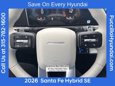 2026 Hyundai SANTA FE HYBRID SE