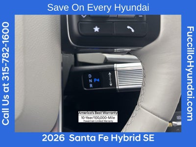 2026 Hyundai SANTA FE HYBRID SE
