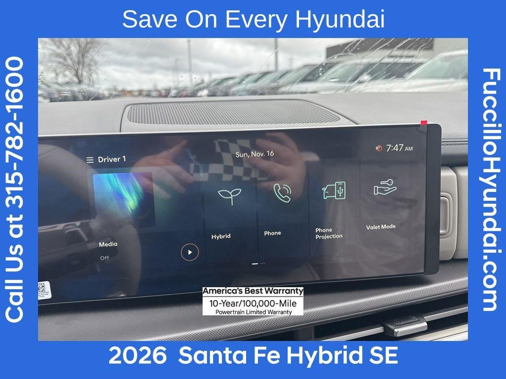 2026 Hyundai SANTA FE HYBRID SE