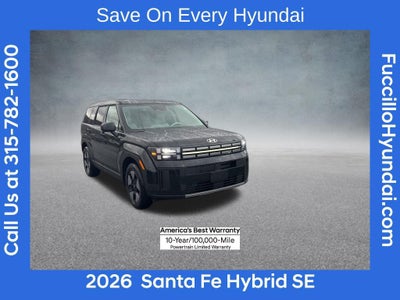 2026 Hyundai SANTA FE HYBRID SE