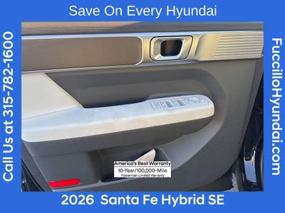 2026 Hyundai SANTA FE HYBRID SE