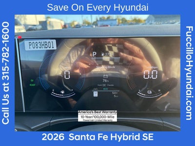 2026 Hyundai SANTA FE HYBRID SE