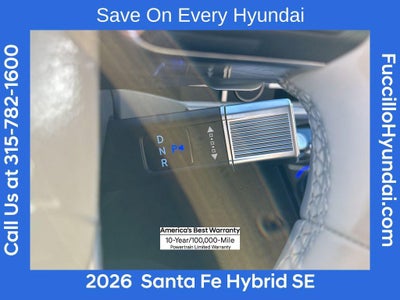 2026 Hyundai SANTA FE HYBRID SE