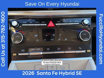 2026 Hyundai SANTA FE HYBRID SE