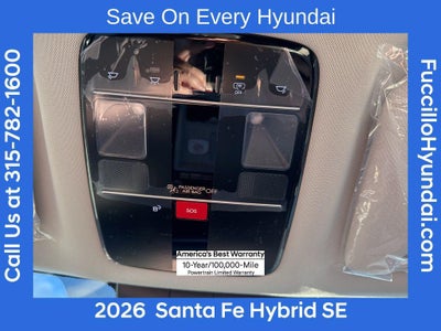 2026 Hyundai SANTA FE HYBRID SE