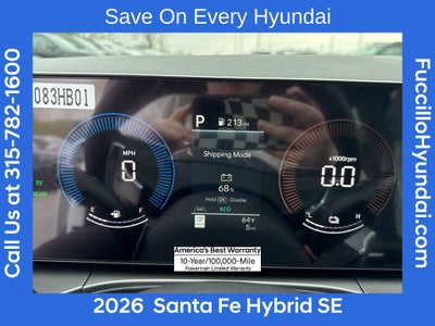2026 Hyundai SANTA FE HYBRID SE