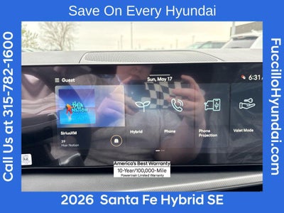 2026 Hyundai SANTA FE HYBRID SE