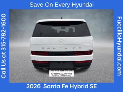 2026 Hyundai SANTA FE HYBRID SE