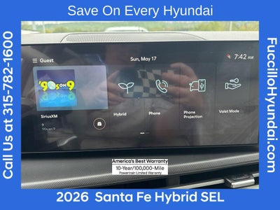 2026 Hyundai SANTA FE HYBRID SEL