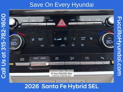 2026 Hyundai SANTA FE HYBRID SEL