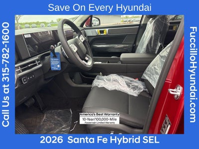 2026 Hyundai SANTA FE HYBRID SEL