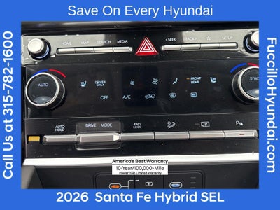 2026 Hyundai SANTA FE HYBRID SEL