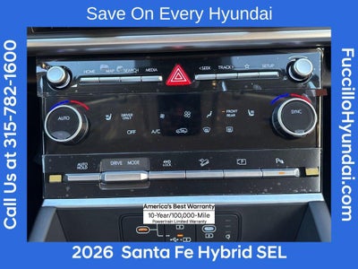2026 Hyundai SANTA FE HYBRID SEL