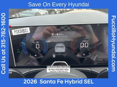 2026 Hyundai SANTA FE HYBRID SEL