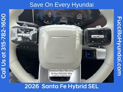 2026 Hyundai SANTA FE HYBRID SEL
