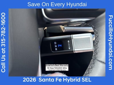 2026 Hyundai SANTA FE HYBRID SEL