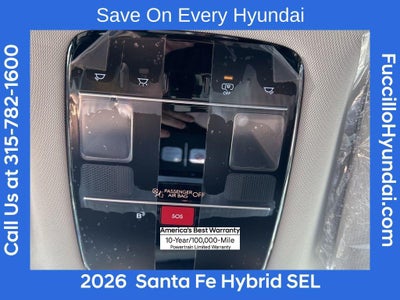 2026 Hyundai SANTA FE HYBRID SEL