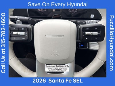 2026 Hyundai SANTA FE SEL AWD