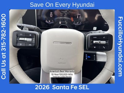 2026 Hyundai SANTA FE SEL AWD