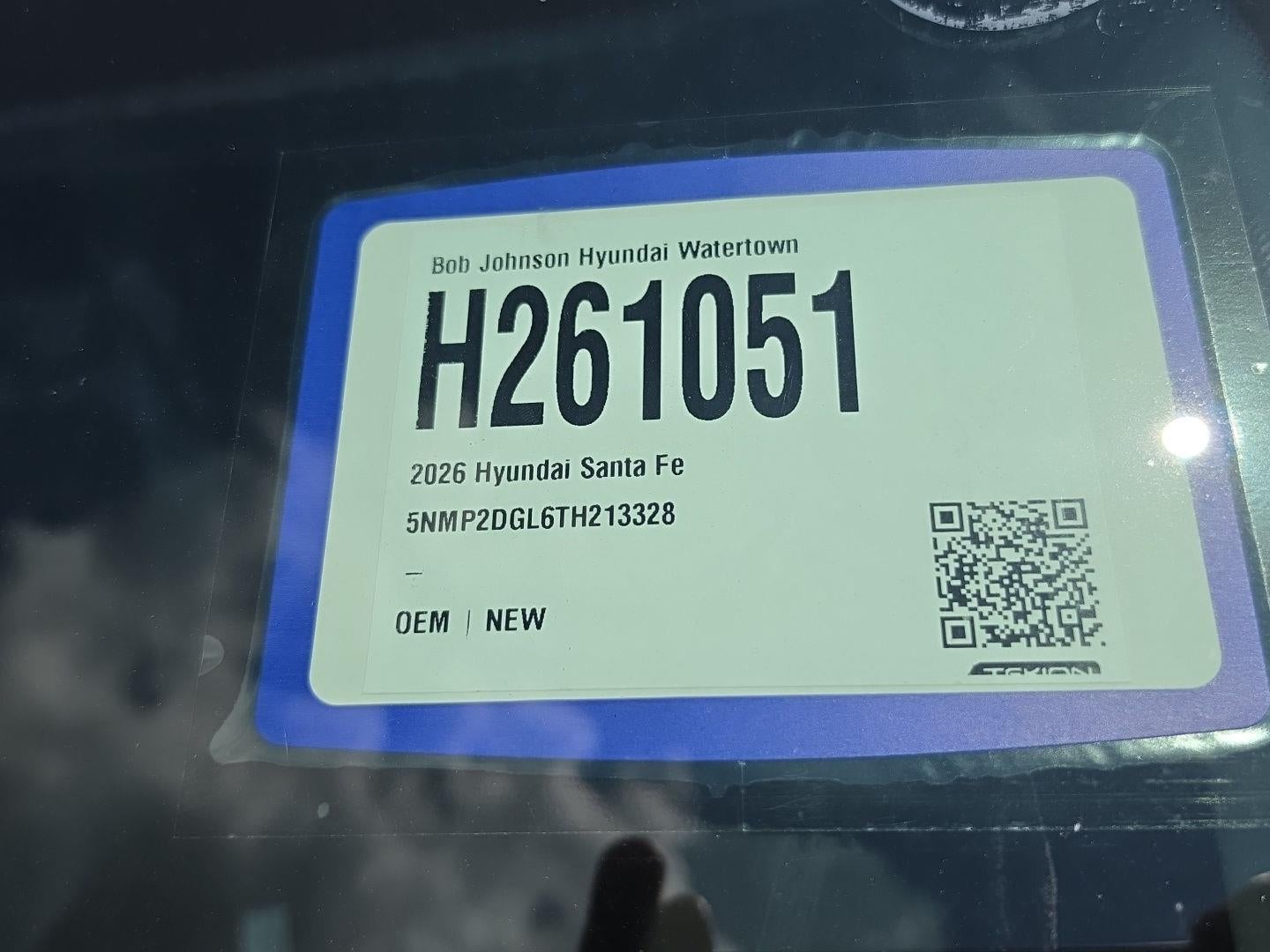 2026 Hyundai SANTA FE SEL