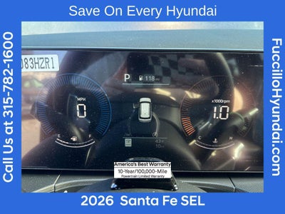 2026 Hyundai SANTA FE SEL AWD