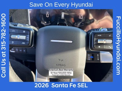 2026 Hyundai SANTA FE SEL AWD